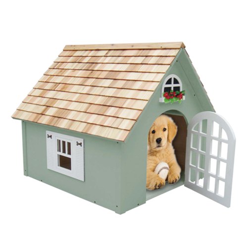 Dog House - Green Victorian